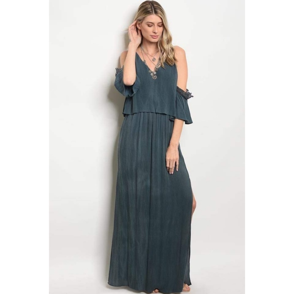 Teal Boho maxi - Picture 2 of 6